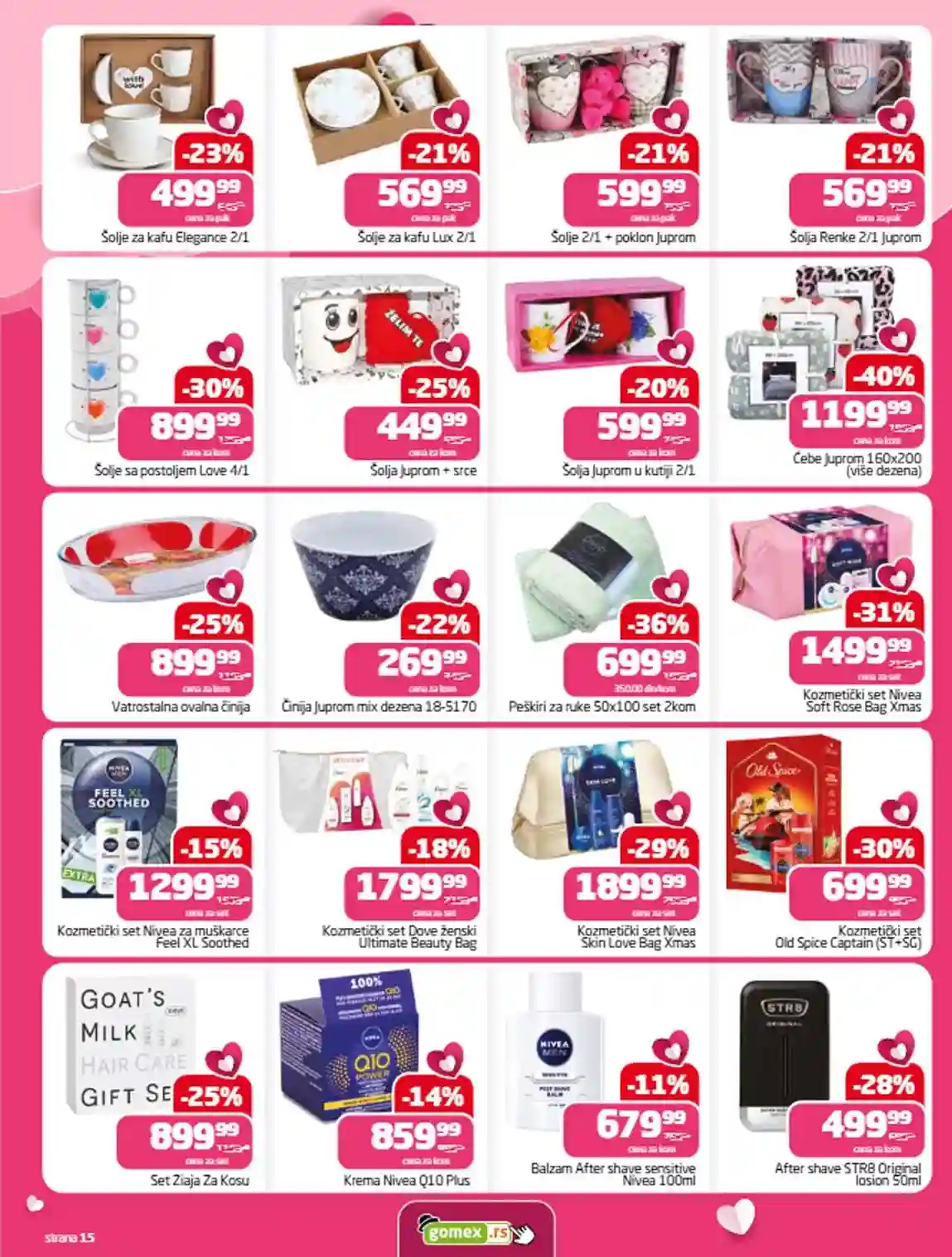 Gomex Sveža akcija, meso, voće i povrće. Super cene