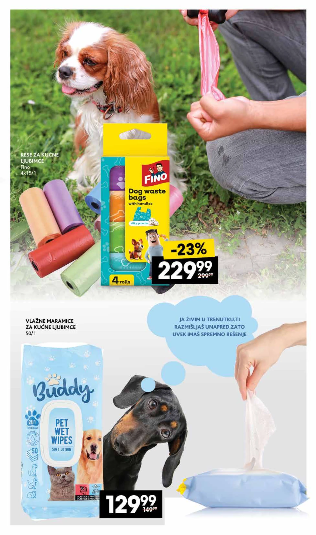 IDEA Roda Mercator akcija za ljubimce strana 35 – dodatna pet sniženja i akcijska ponuda