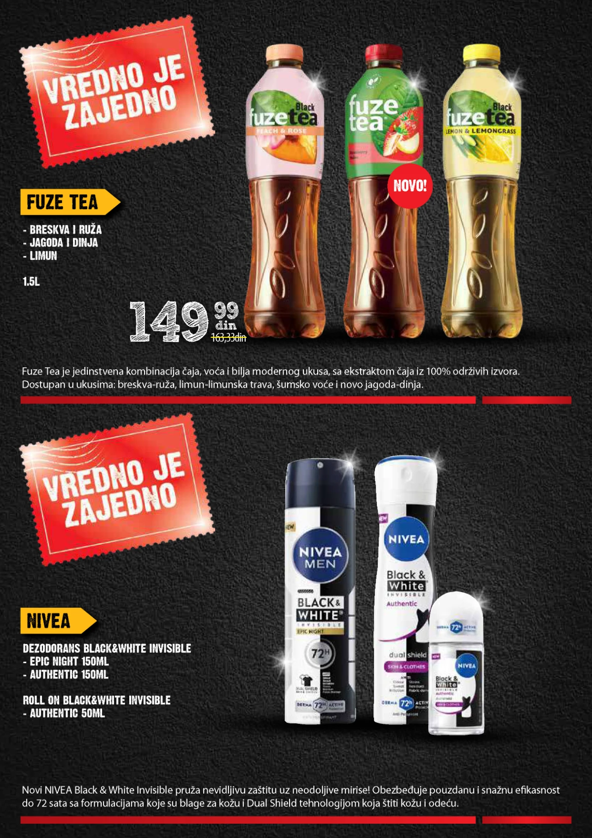 IDEA Roda Mercator Vredno je zajedno katalog jun 2026 strana 27 – prehrambeni artikli po nižim cenama