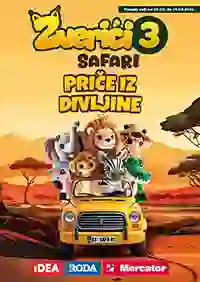 IDEA, Roda i Mercator akcija Zverići Priče iz divljine katalog i sniženja