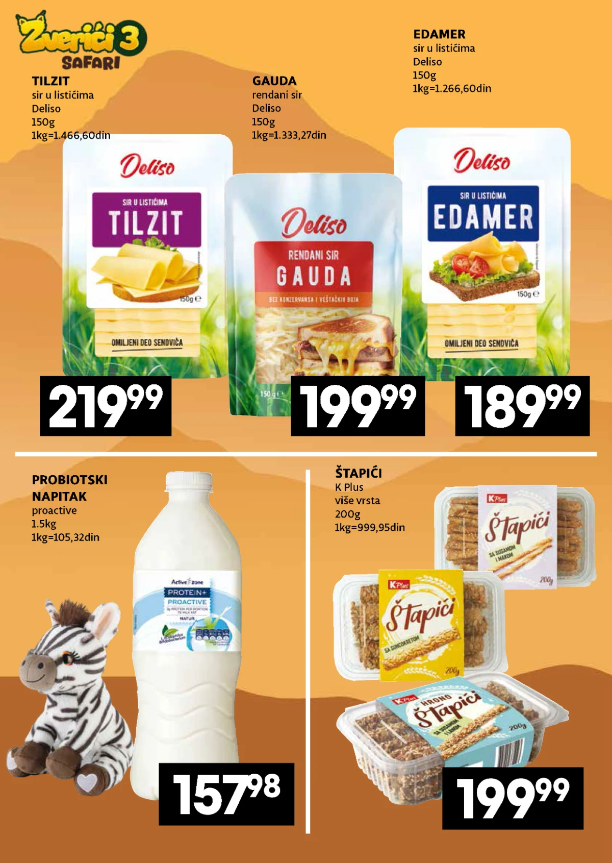 IDEA Roda Mercator Zverići 3 Safari akcija Simply Pasta i Minute proizvodi strana 4