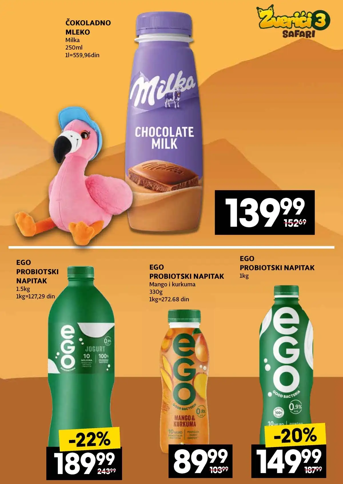 IDEA, Roda i Mercator katalog Zverići – Priče iz divljine sniženja do 19.04.2026 – strana 7 IDEA Roda Mercator katalog Zverići Priče iz divljine akcija do 19.04.2026 strana 7