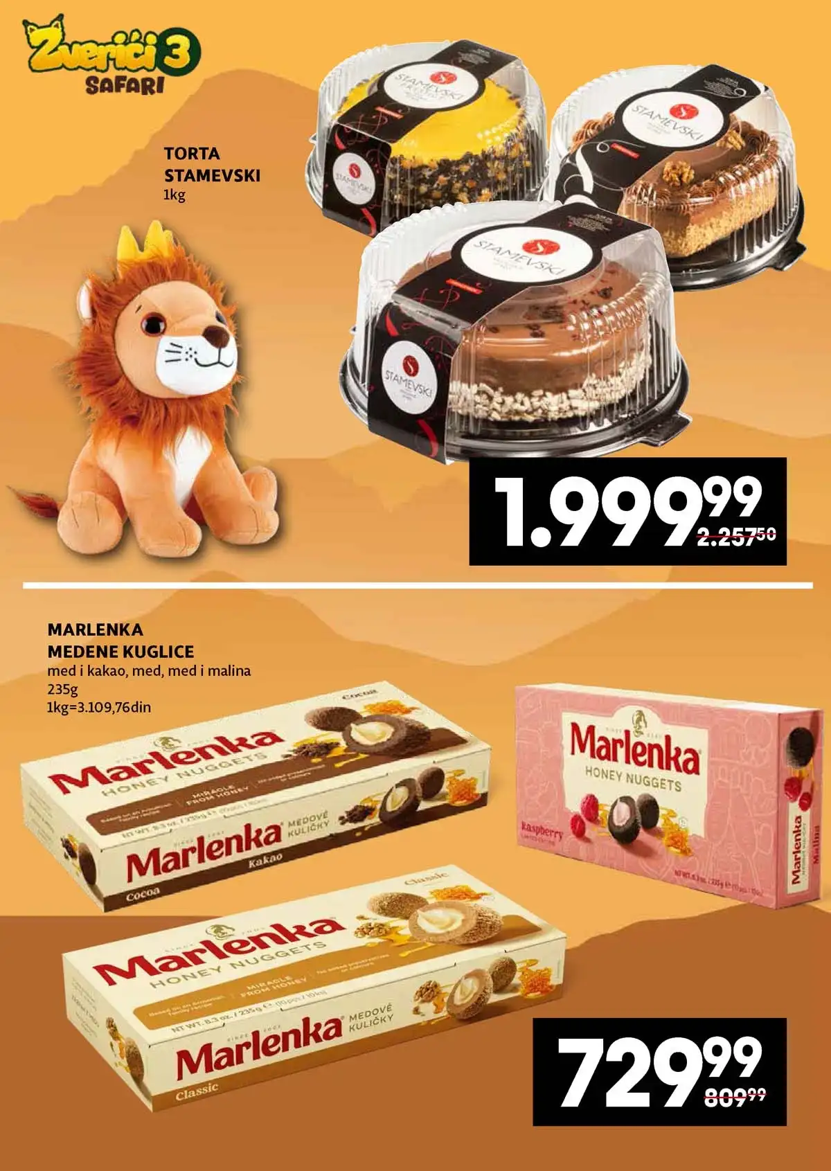 IDEA, Roda i Mercator katalog Zverići – Priče iz divljine sniženja do 19.04.2026 – strana 8 IDEA Roda Mercator katalog Zverići Priče iz divljine akcija do 19.04.2026 strana 8