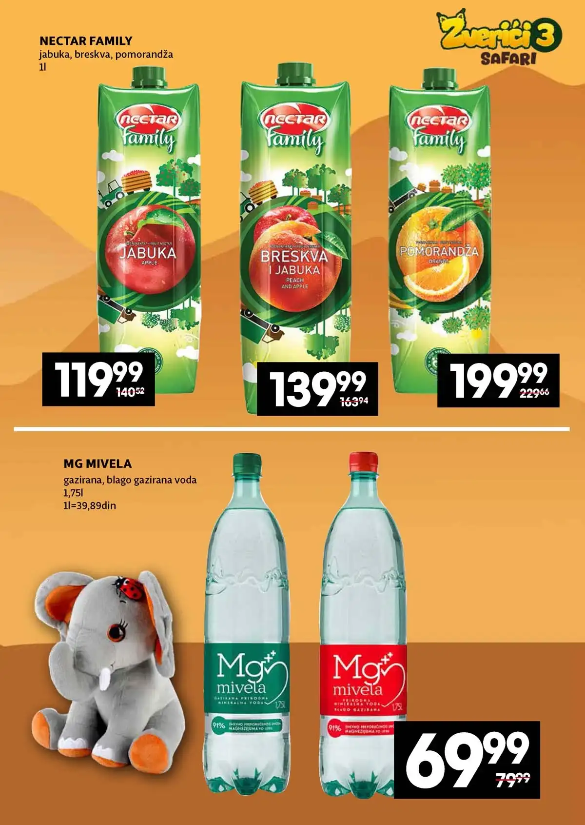 IDEA, Roda i Mercator katalog Zverići – Priče iz divljine sniženja do 19.04.2026 – strana 11 IDEA Roda Mercator katalog Zverići Priče iz divljine akcija do 19.04.2026 strana 11