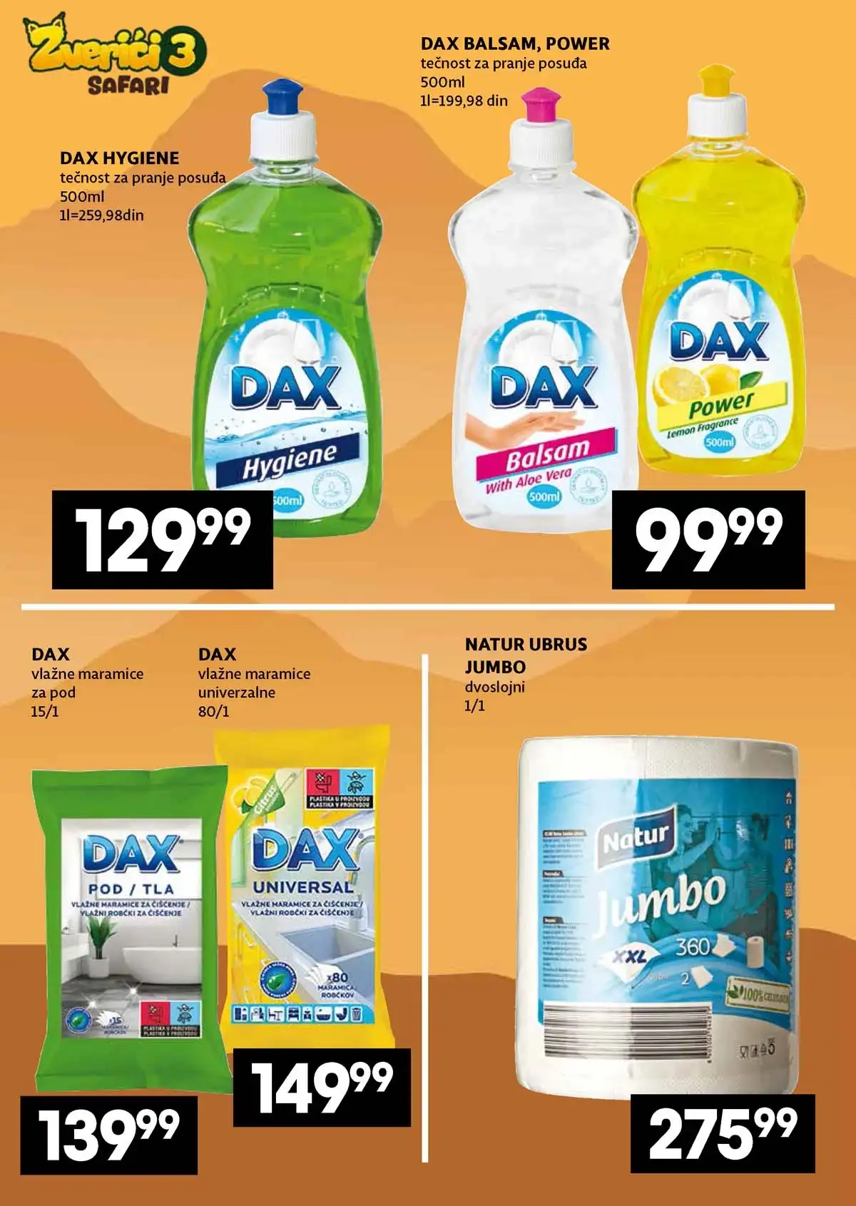 IDEA, Roda i Mercator katalog Zverići – Priče iz divljine sniženja do 19.04.2026 – strana 14 IDEA Roda Mercator katalog Zverići Priče iz divljine akcija do 19.04.2026 strana 14