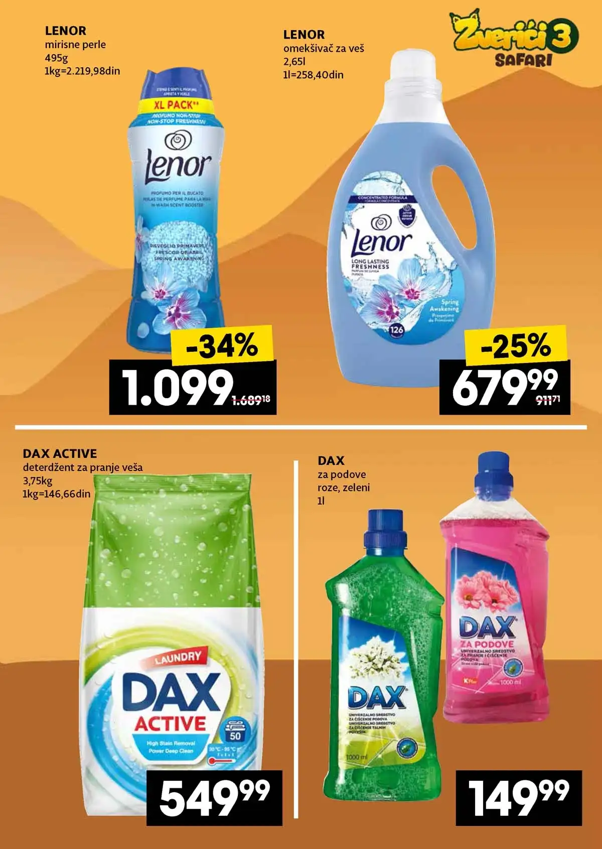 IDEA, Roda i Mercator katalog Zverići – Priče iz divljine sniženja do 19.04.2026 – strana 15 IDEA Roda Mercator katalog Zverići Priče iz divljine akcija do 19.04.2026 strana 15