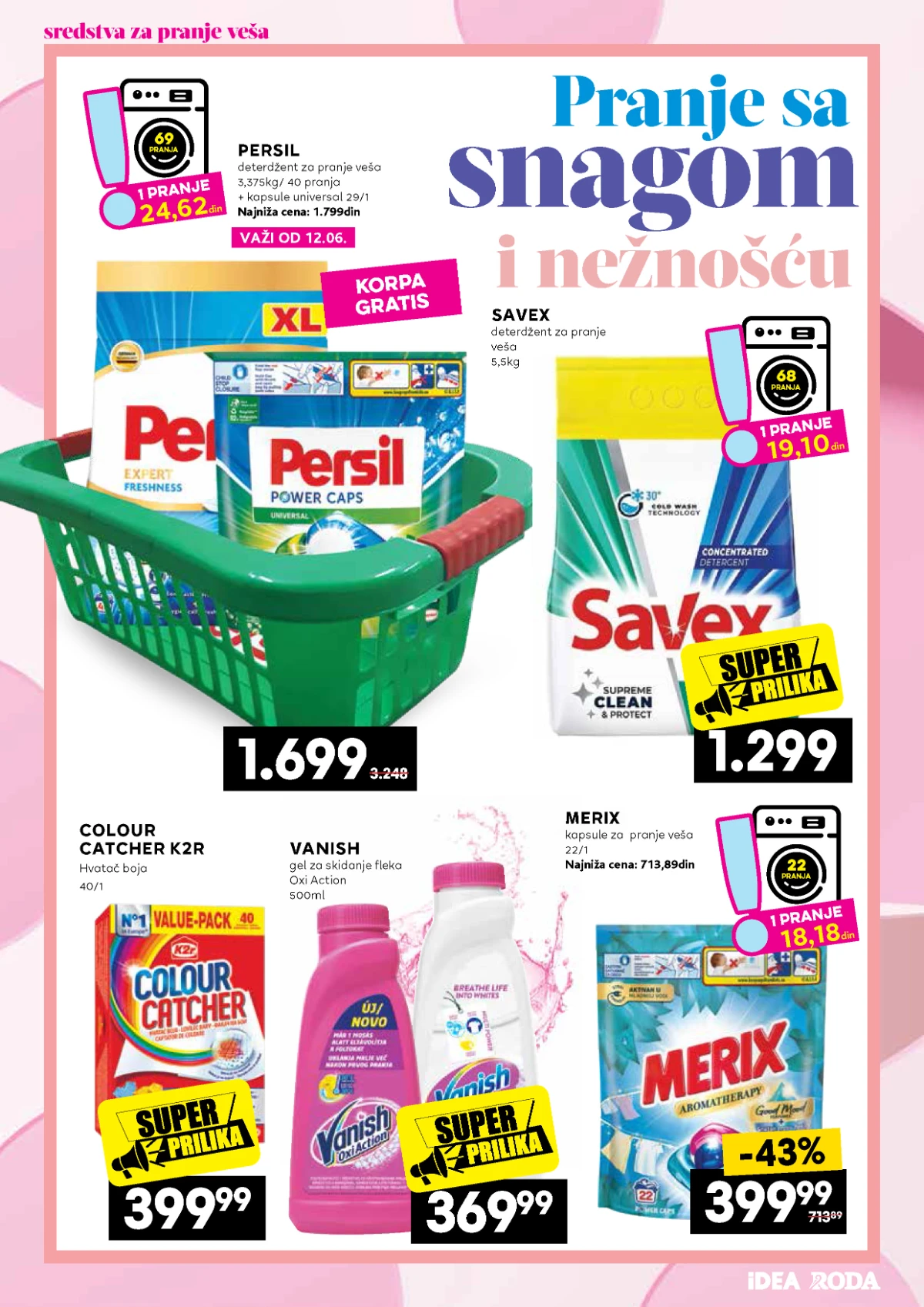 Proizvodi za negu lica i dekorativna kozmetika na akciji