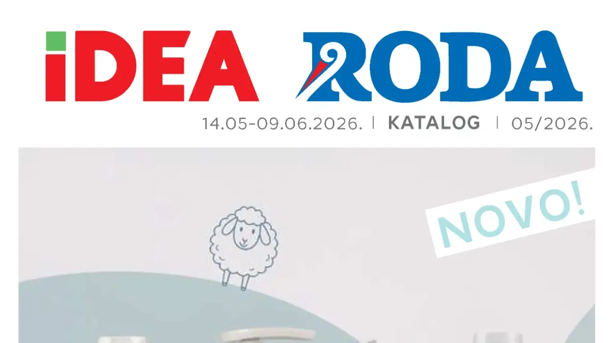IDEA i RODA katalog neprehrane do 09.06.2026 – Pampers, Chicco, Nivea Sun i bebi proizvodi na sniženju do 38%