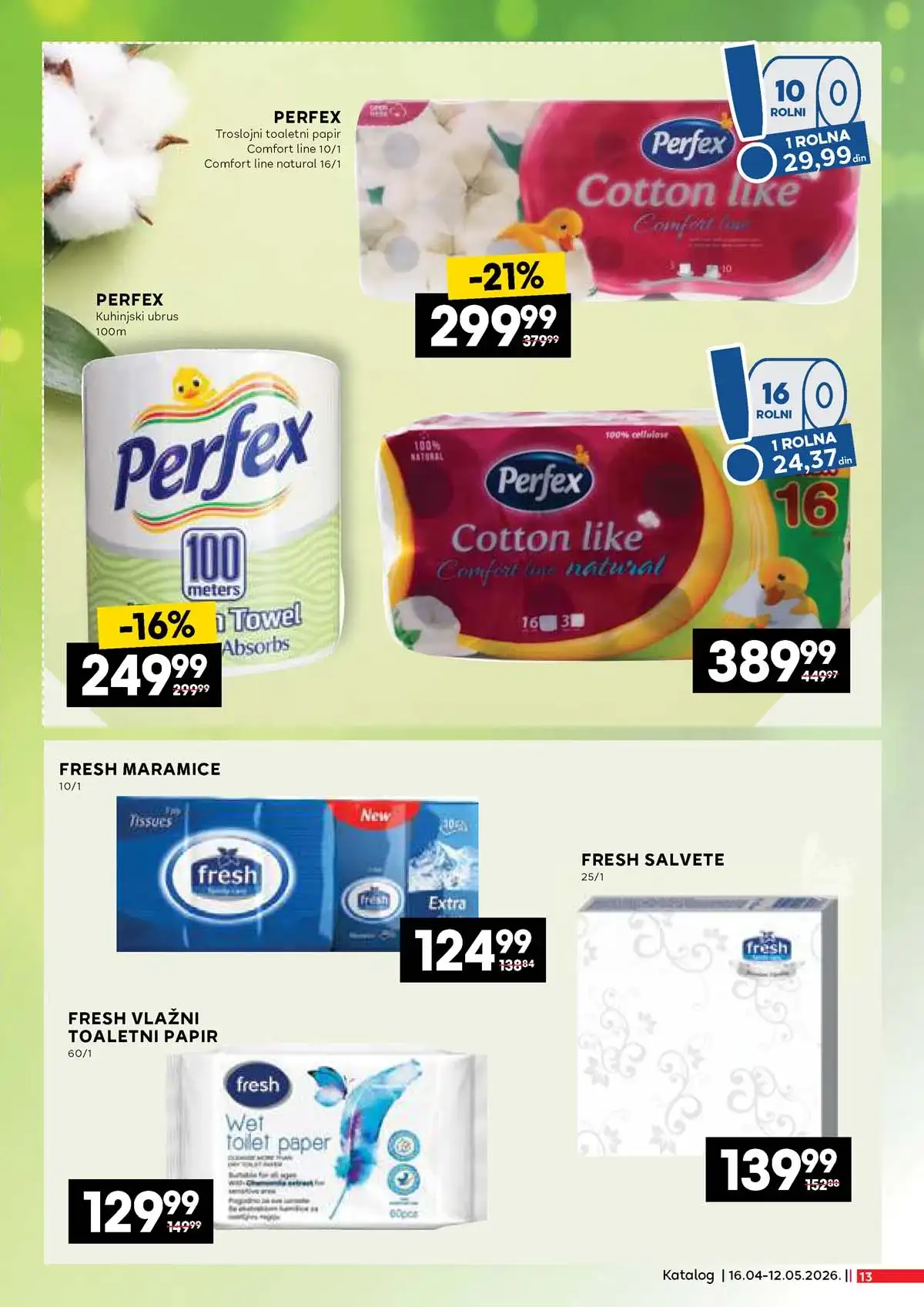 IDEA RODA akcija neprehrana sniženja do 50 posto proizvodi za domaćinstvo Srbija strana 13