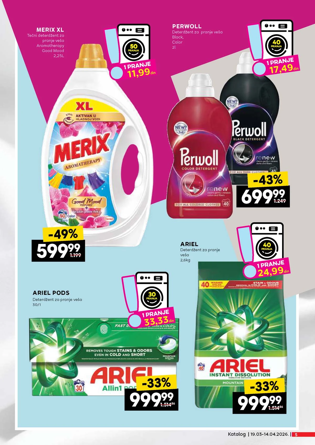 IDEA RODA katalog neprehrana sniženja do 50 posto strana 5 IDEA RODA akcija neprehrana sniženja do 50 posto proizvodi za domaćinstvo Srbija strana 5