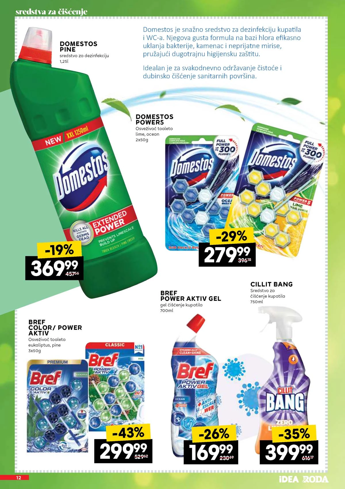 IDEA RODA katalog neprehrana sniženja do 50 posto strana 12 IDEA RODA akcija neprehrana sniženja do 50 posto proizvodi za domaćinstvo Srbija strana 12