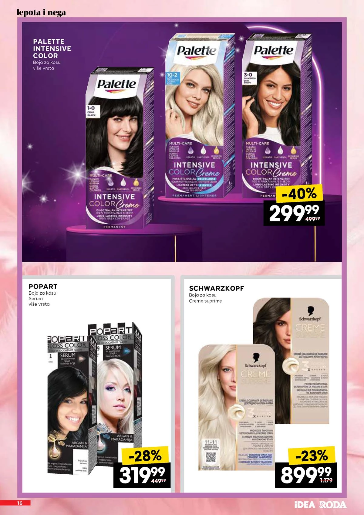 IDEA RODA katalog neprehrana sniženja do 50 posto strana 16 IDEA RODA akcija neprehrana sniženja do 50 posto proizvodi za domaćinstvo Srbija strana 16