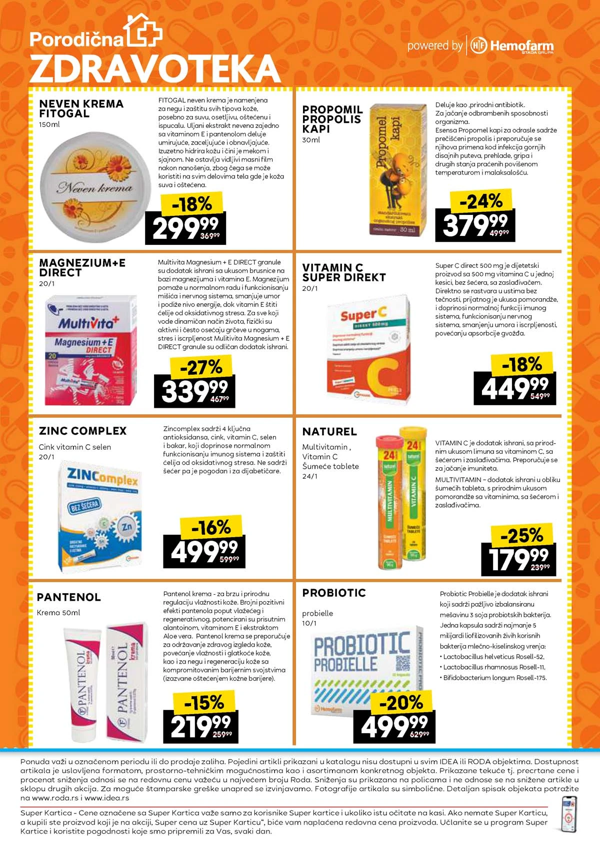IDEA RODA katalog neprehrana sniženja do 50 posto strana 32 IDEA RODA akcija neprehrana sniženja do 50 posto proizvodi za domaćinstvo Srbija strana 32