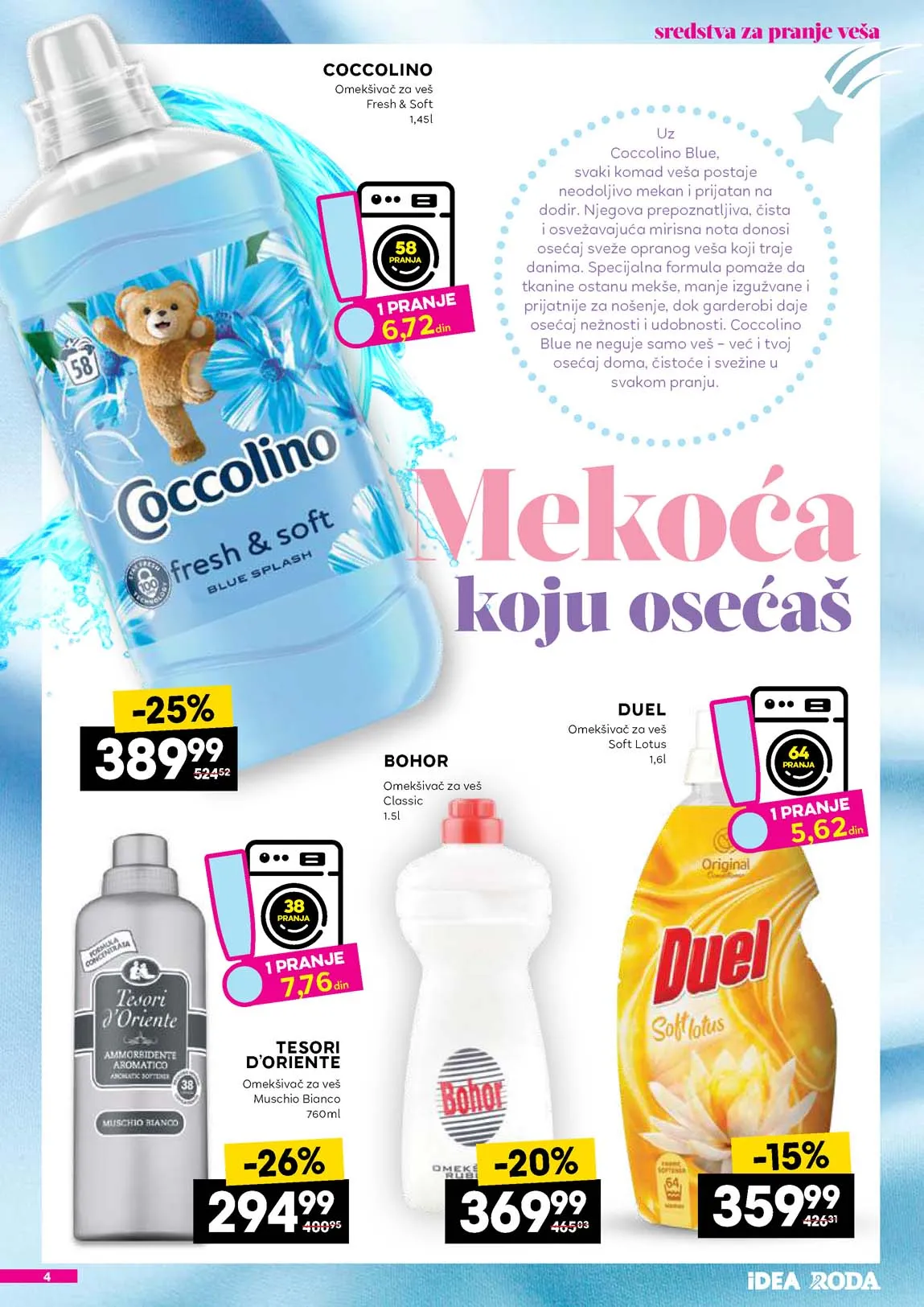 Idea akcija kataloška akcija sniženja