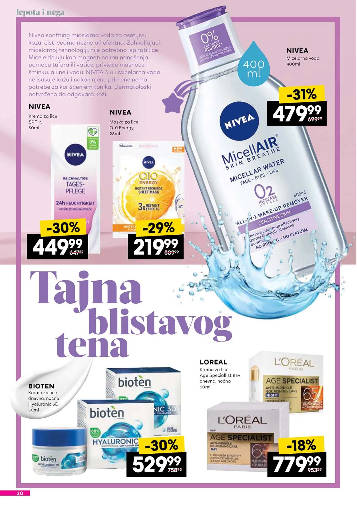 Idea akcija kataloška akcija sniženja