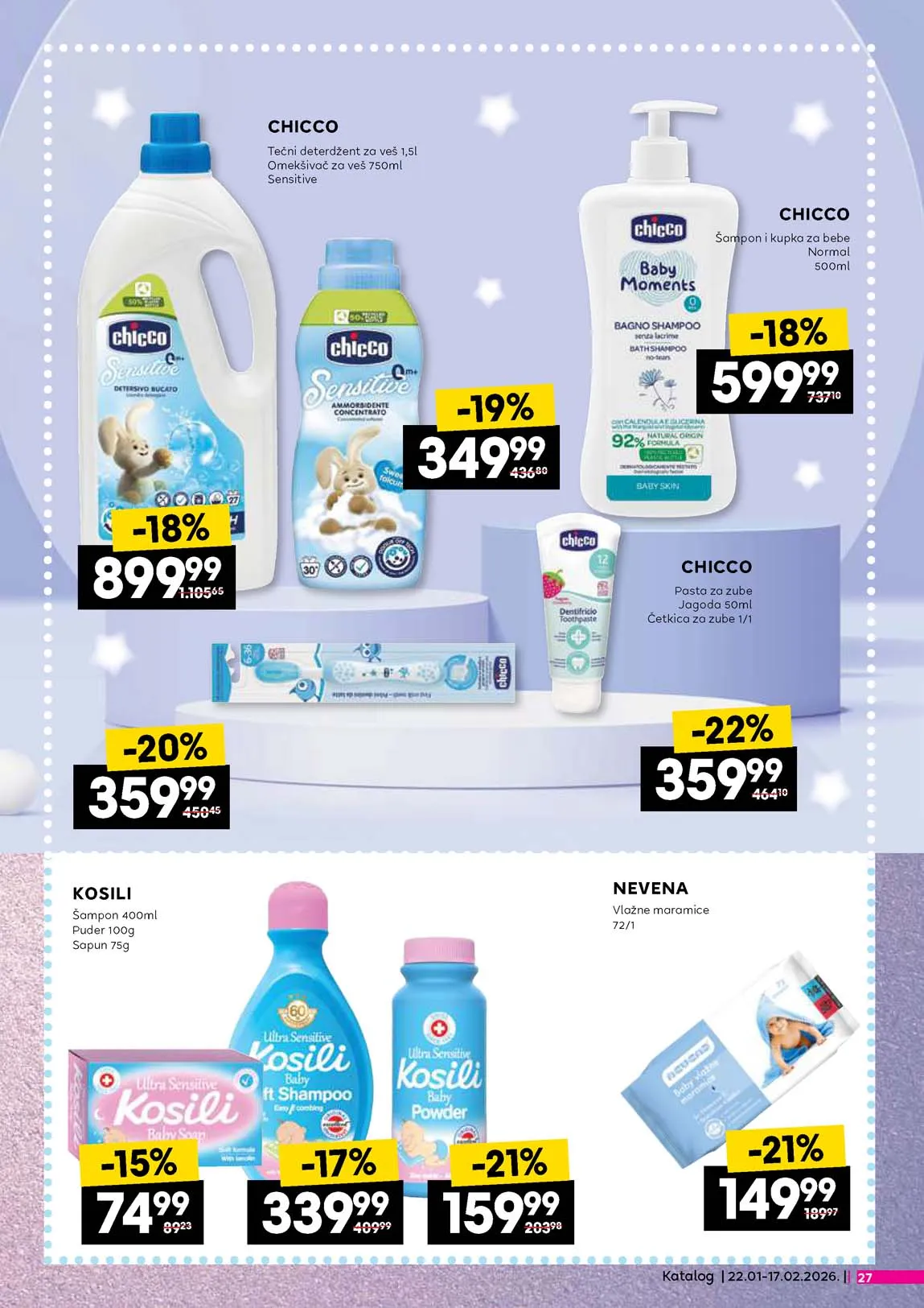 Idea akcija kataloška akcija sniženja