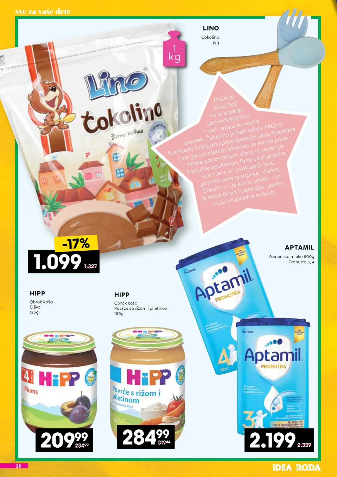 Idea akcija kataloška akcija sniženja