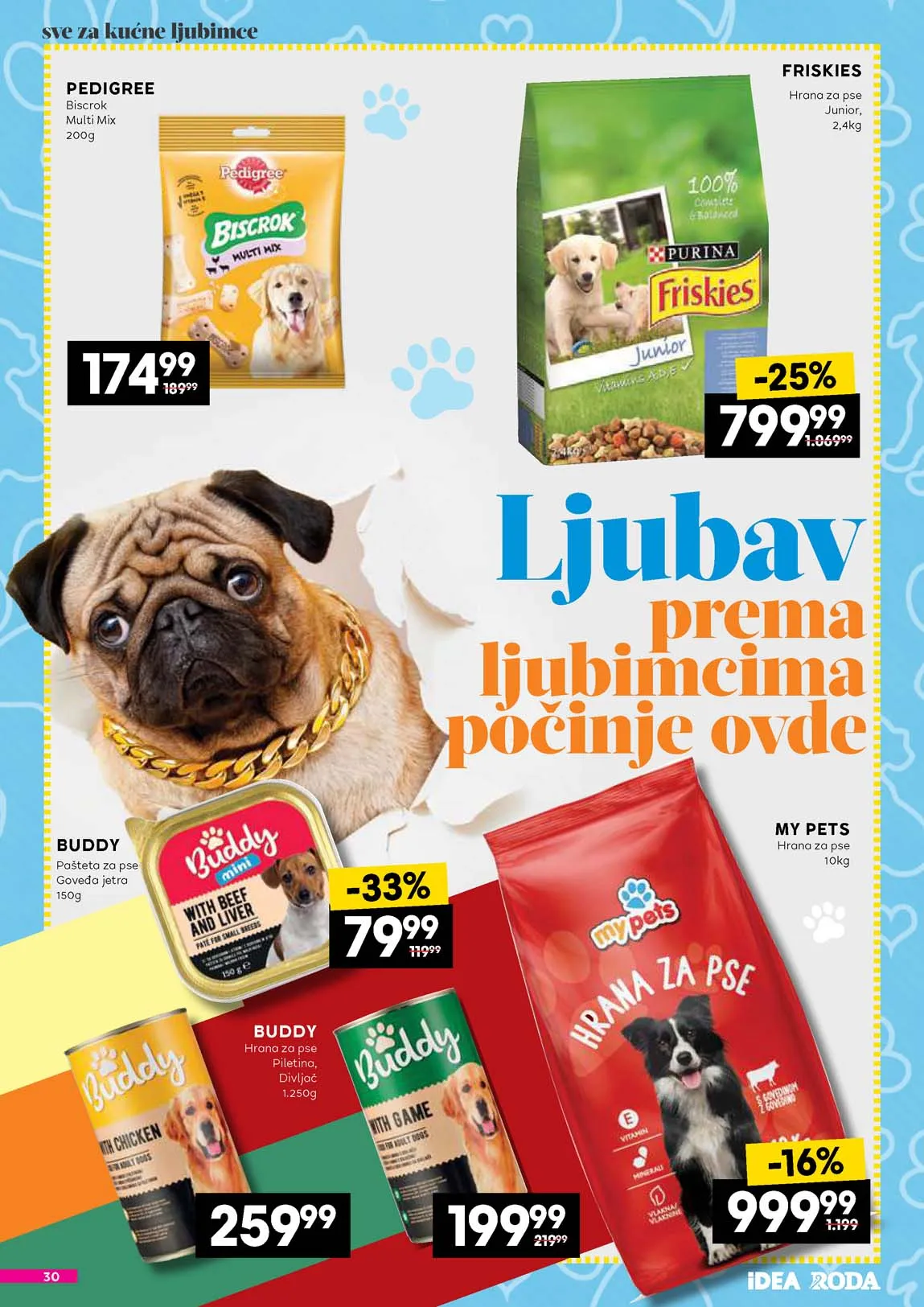 Idea akcija kataloška akcija sniženja