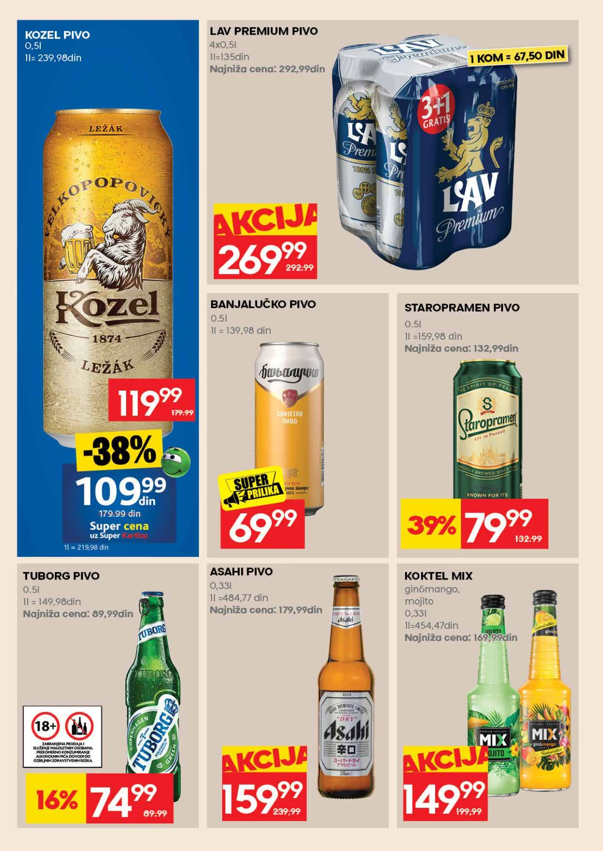 IDEA akcija – testenina, ulje i osnovne namirnice IDEA katalog strana 26 – testenina, ulje i pirinač na sniženju