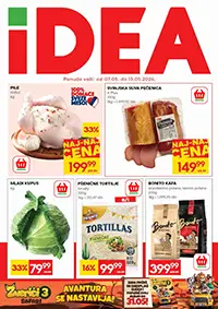 IDEA katalog sniženja do 43 posto domaća kobasica pile i ABC krem sir