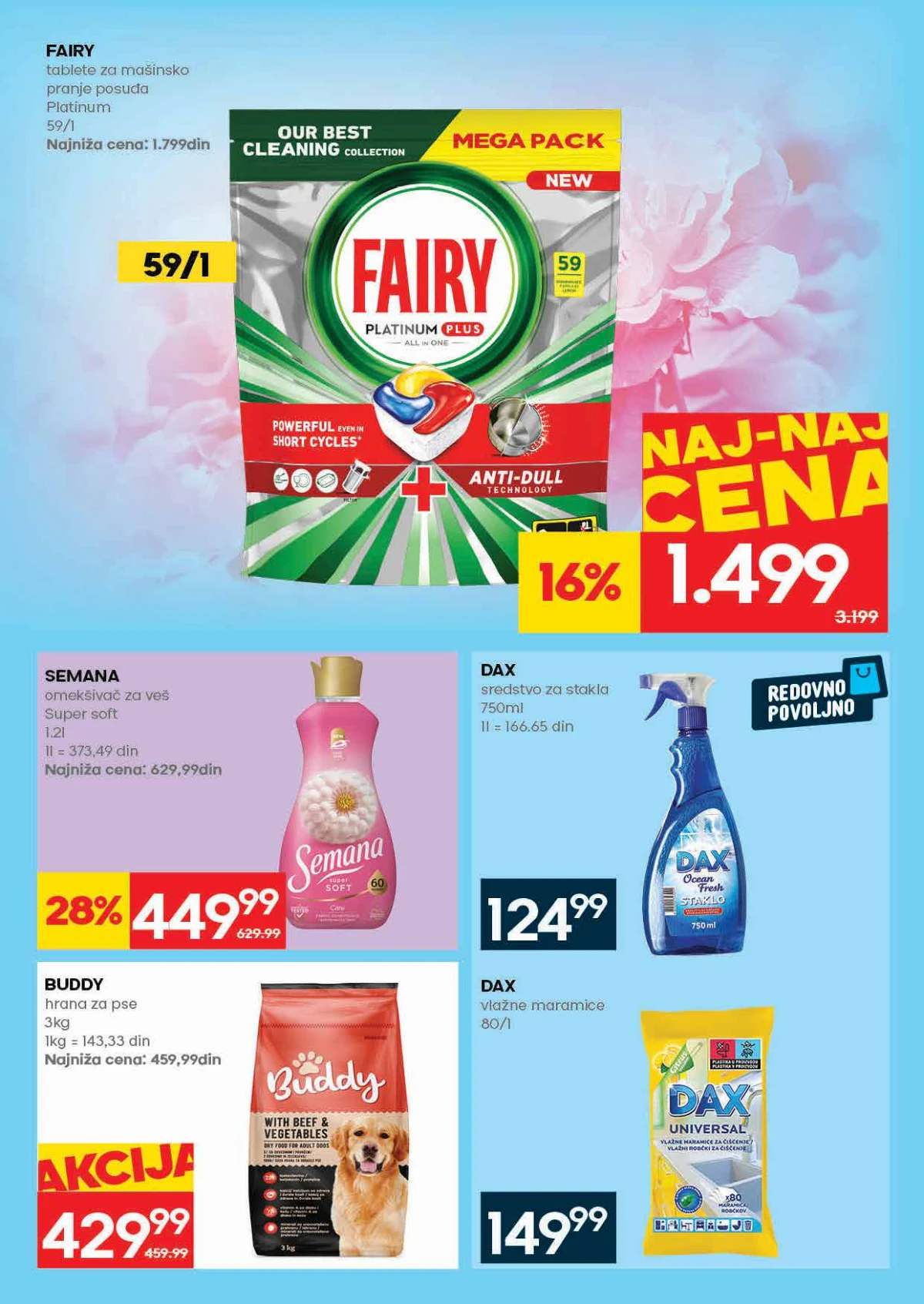 Pelene i bebe IDEA katalog Pelene i proizvodi za bebe na akciji