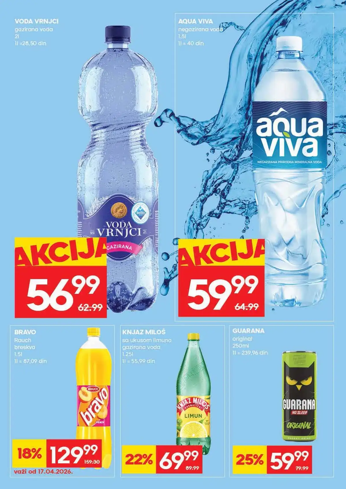 IDEA nedeljna akcija do 22. aprila 2026 strana 24 prehrana i piće Srbija