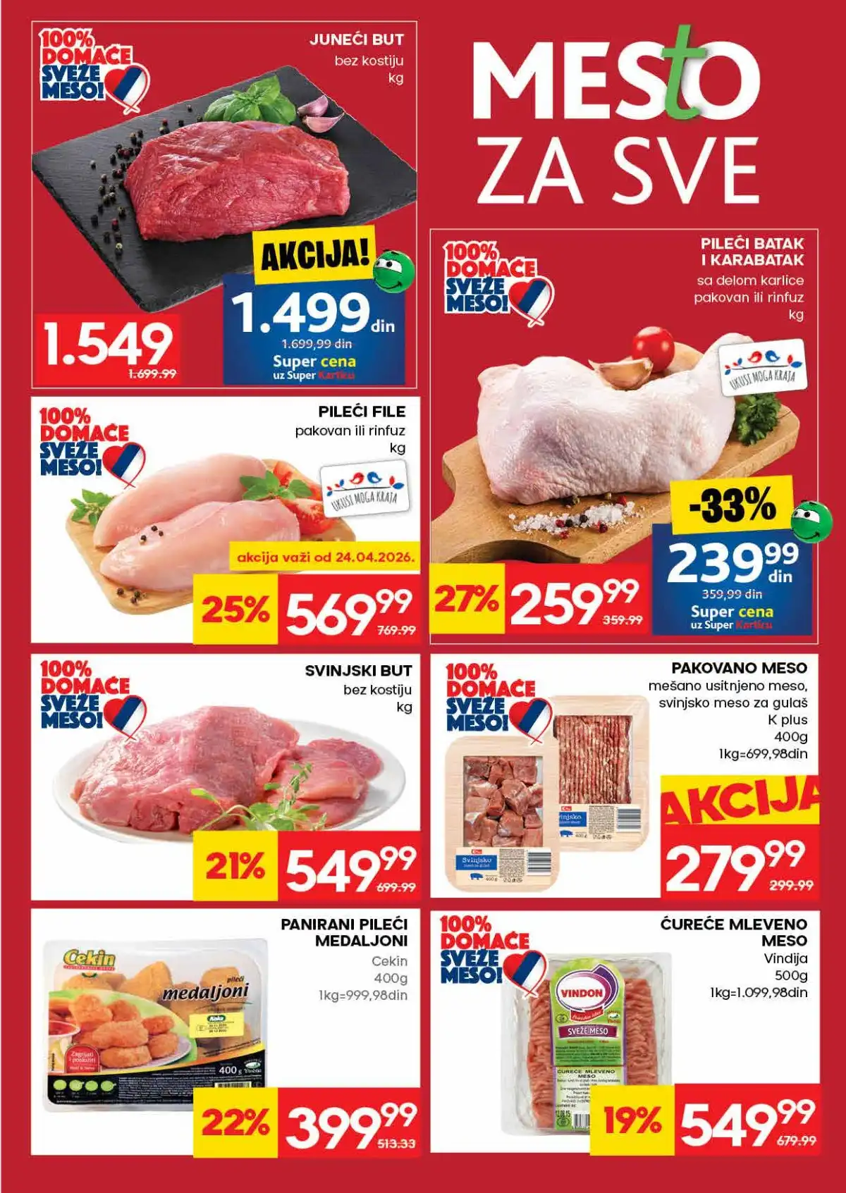 IDEA akcija do 29. aprila 2026 strana 3 voće i povrće Srbija