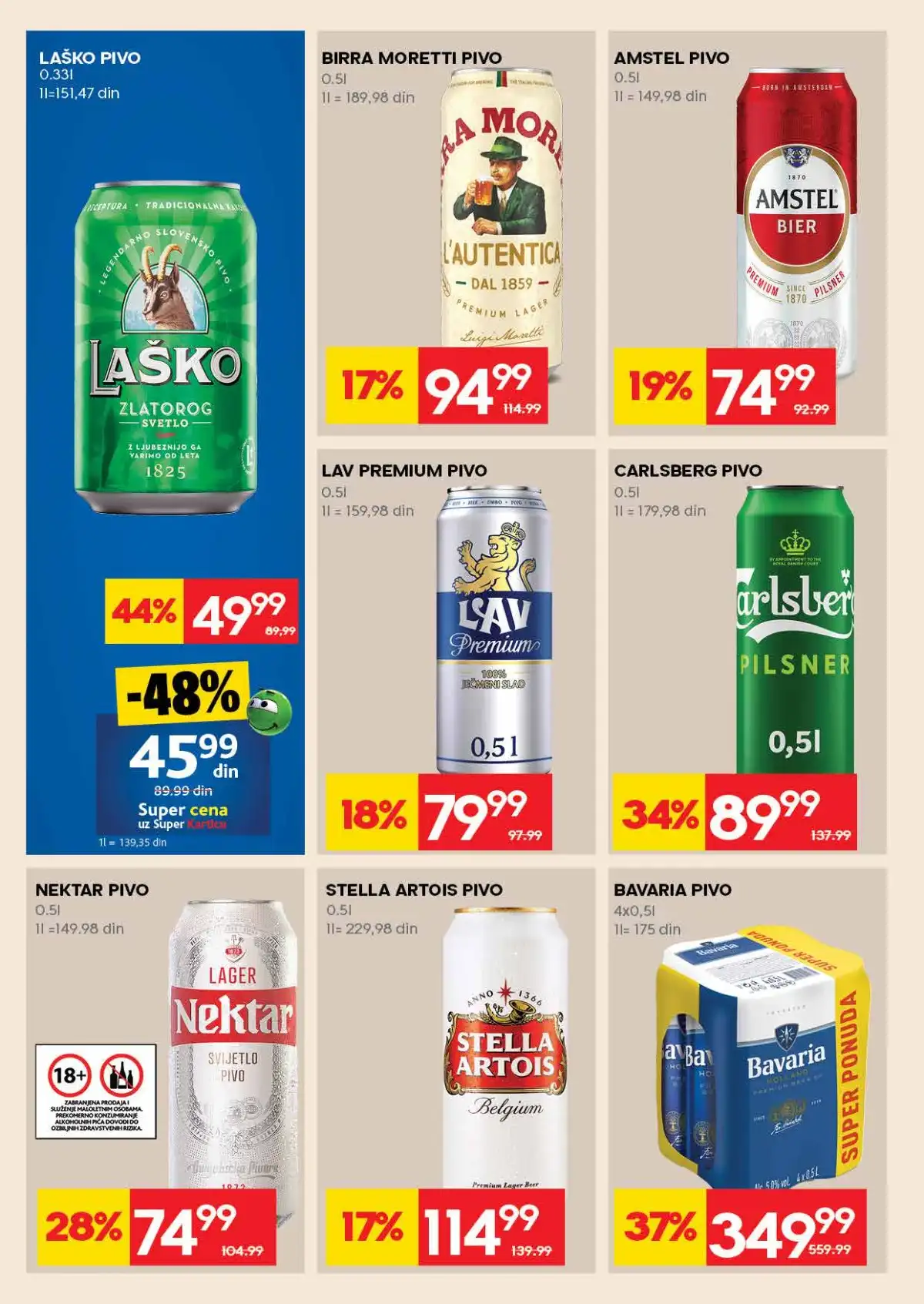 IDEA akcija do 29. aprila 2026 strana 26 meso i mlečni proizvodi Srbija