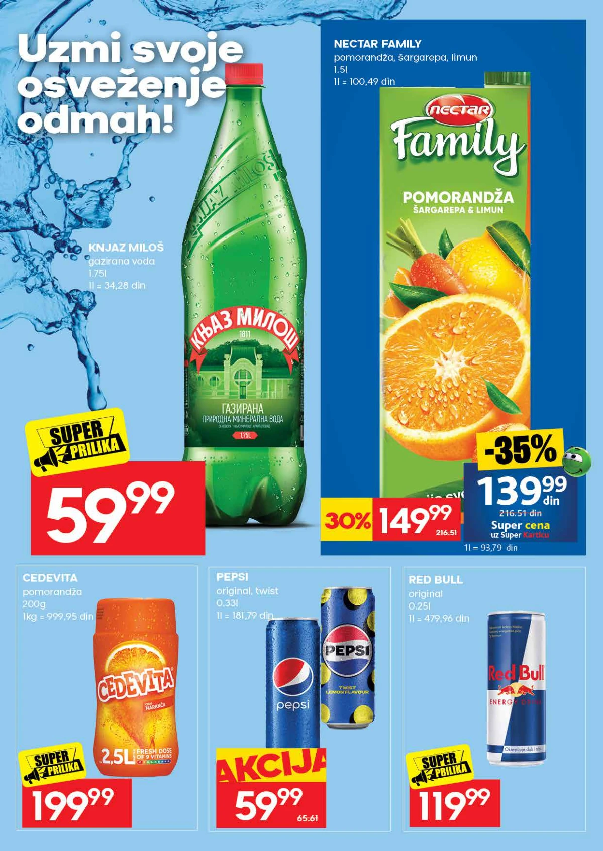 IDEA katalog – zamrznuti proizvodi i riba IDEA akcija strana 25 – riba, pomfrit i zamrznuti program po akcijskim cenama