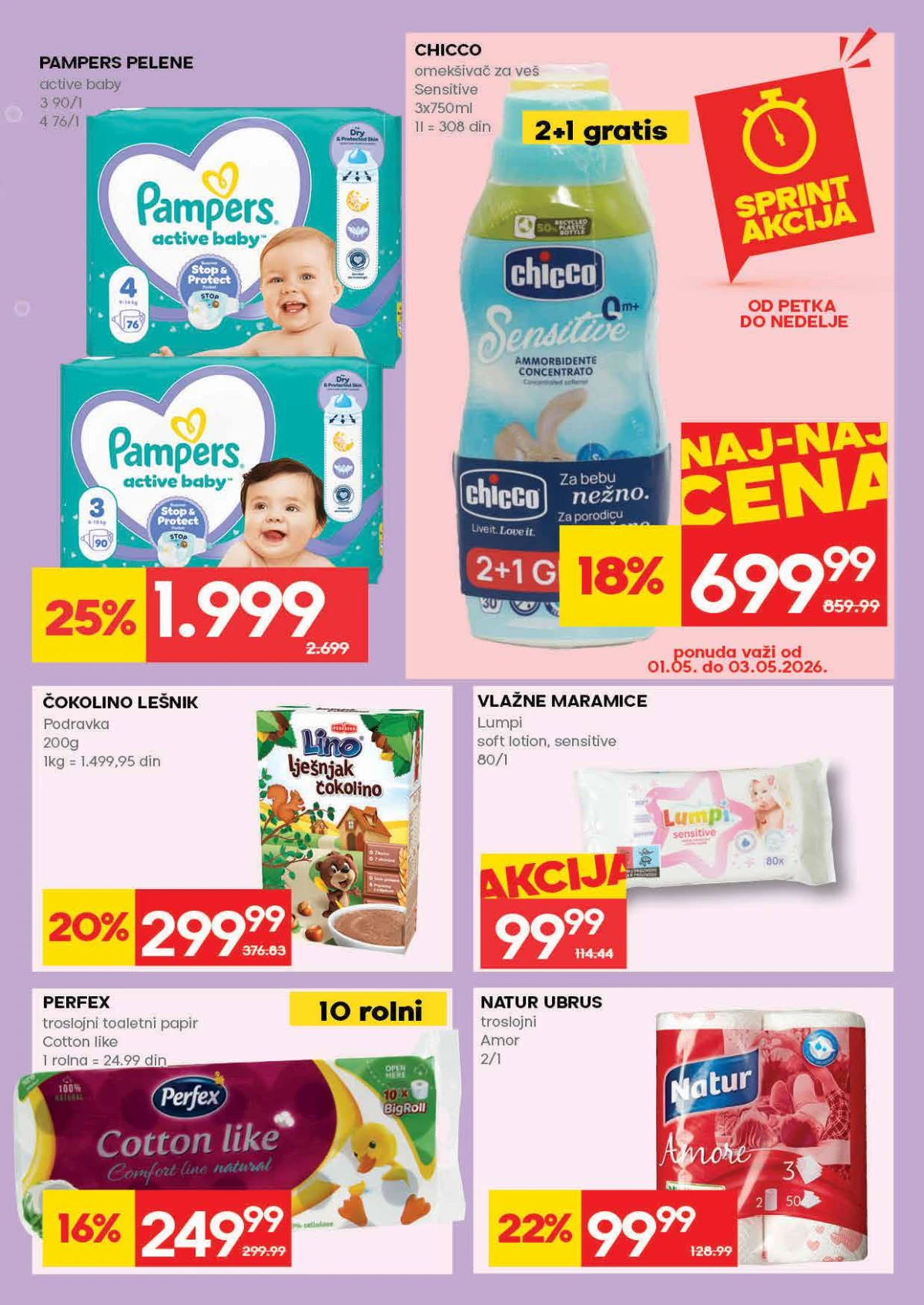 IDEA nedeljna akcija do 06. maja 2026 strana 29 dodatne ponude Srbija