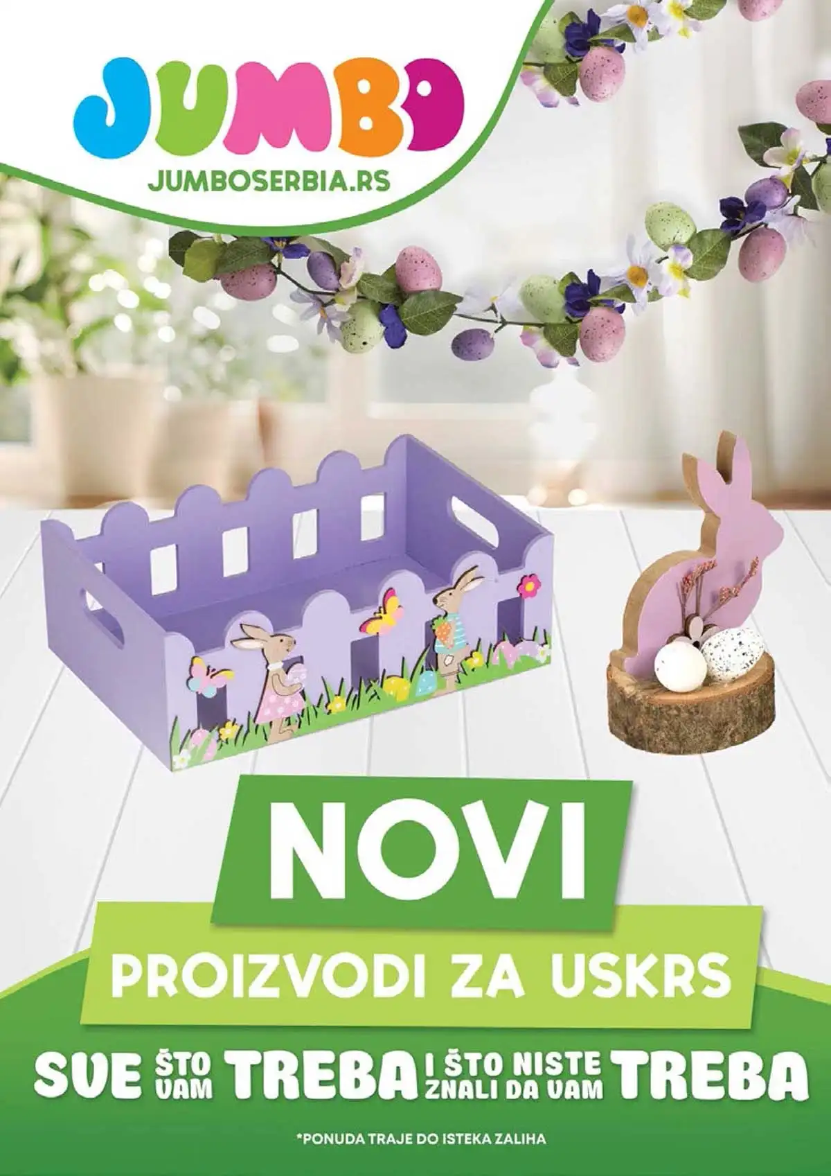 Jumbo akcija za Uskrs katalog sniženja do isteka zaliha Srbija