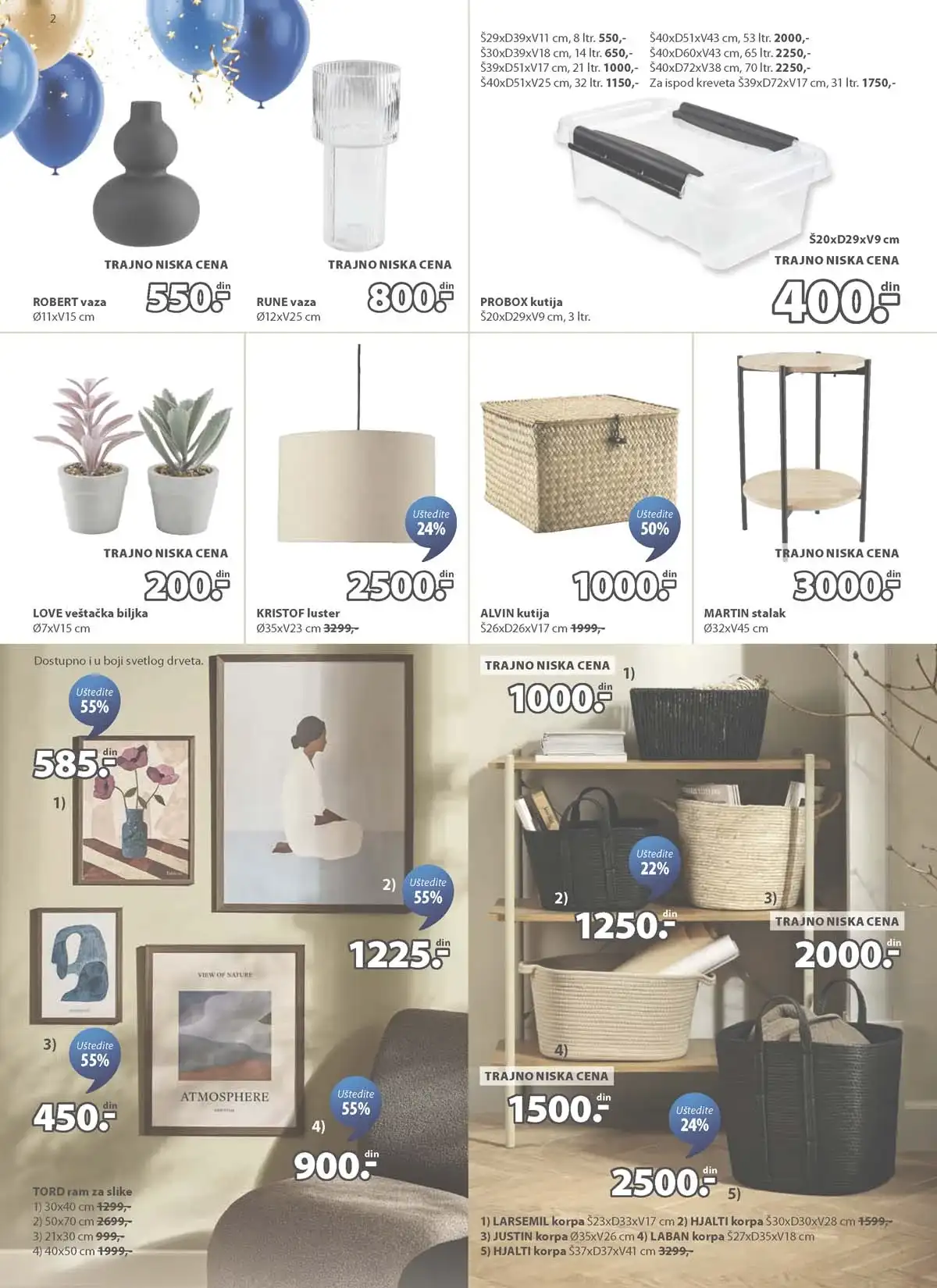 JYSK akcija nameštaja strana 2 JYSK katalog sniženja do 14.04.2026 strana 2 nameštaj i oprema za dom