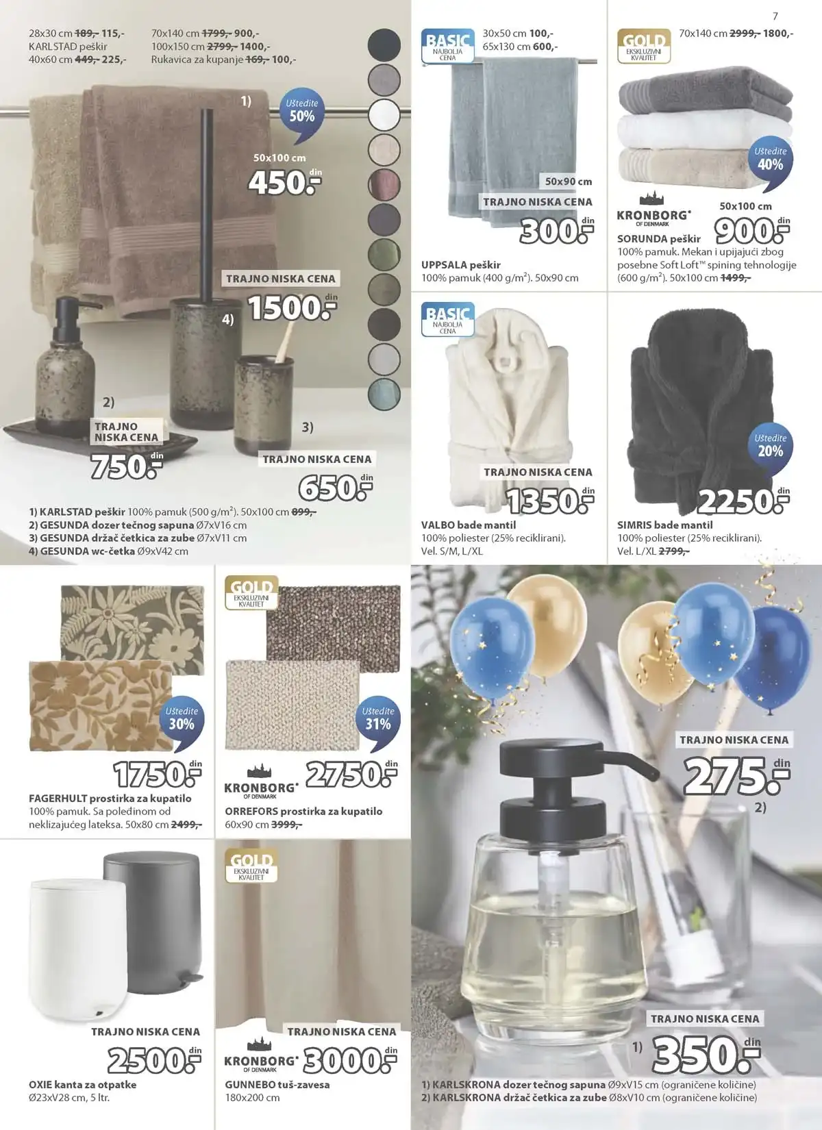 JYSK katalog strana 7 JYSK katalog sniženja do 14.04.2026 strana 7 nameštaj za spavaću sobu