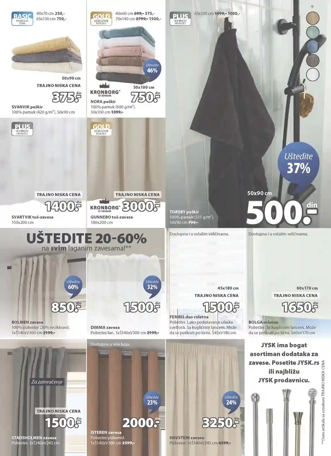 JYSK katalog sniženja Srbija JYSK katalog – strana 9