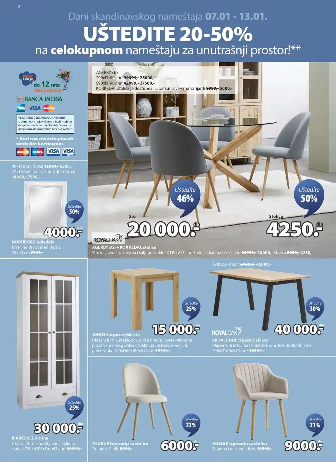 Jysk akcija sniženja Katalog