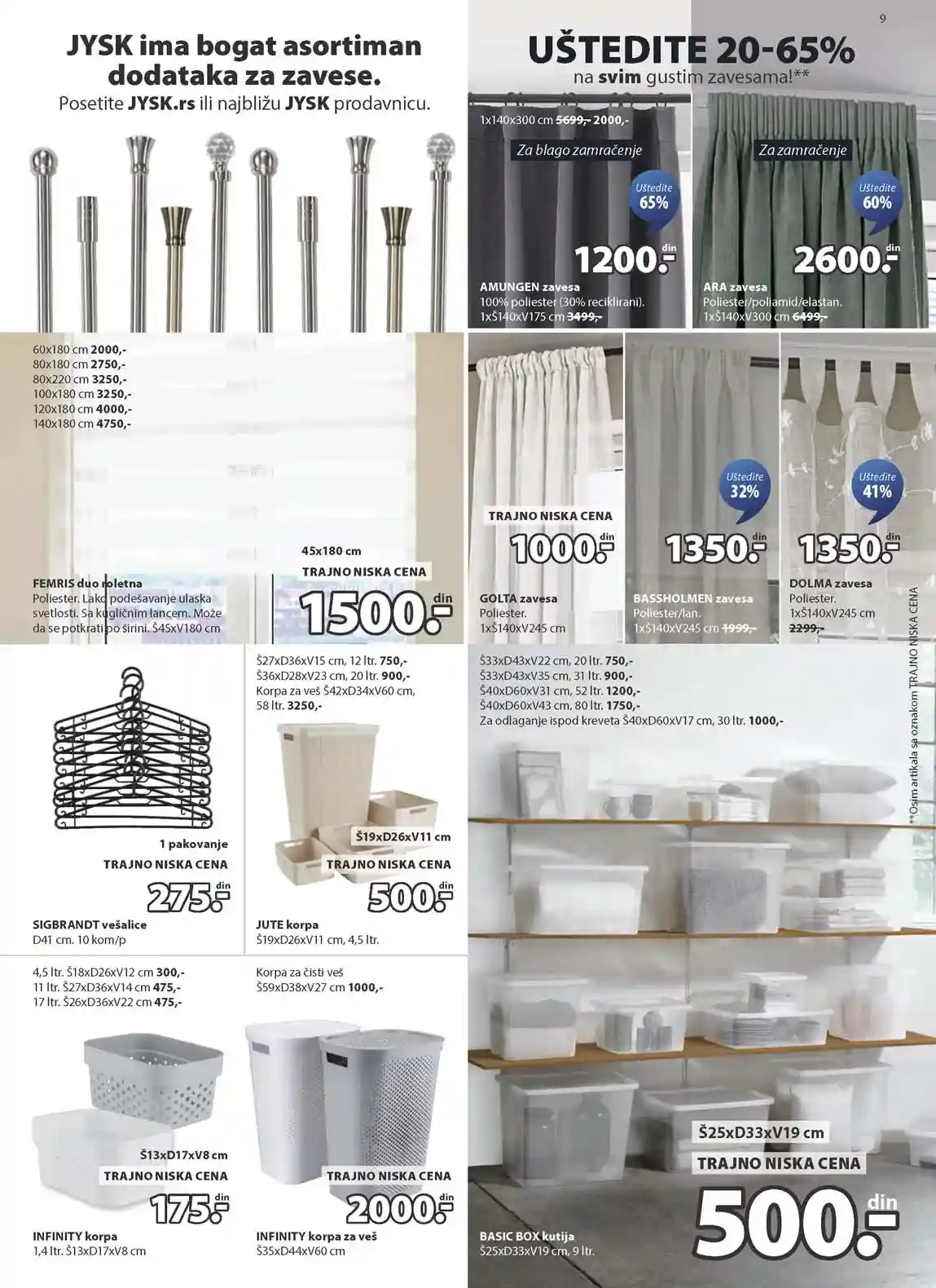 Jysk akcija sniženja Katalog