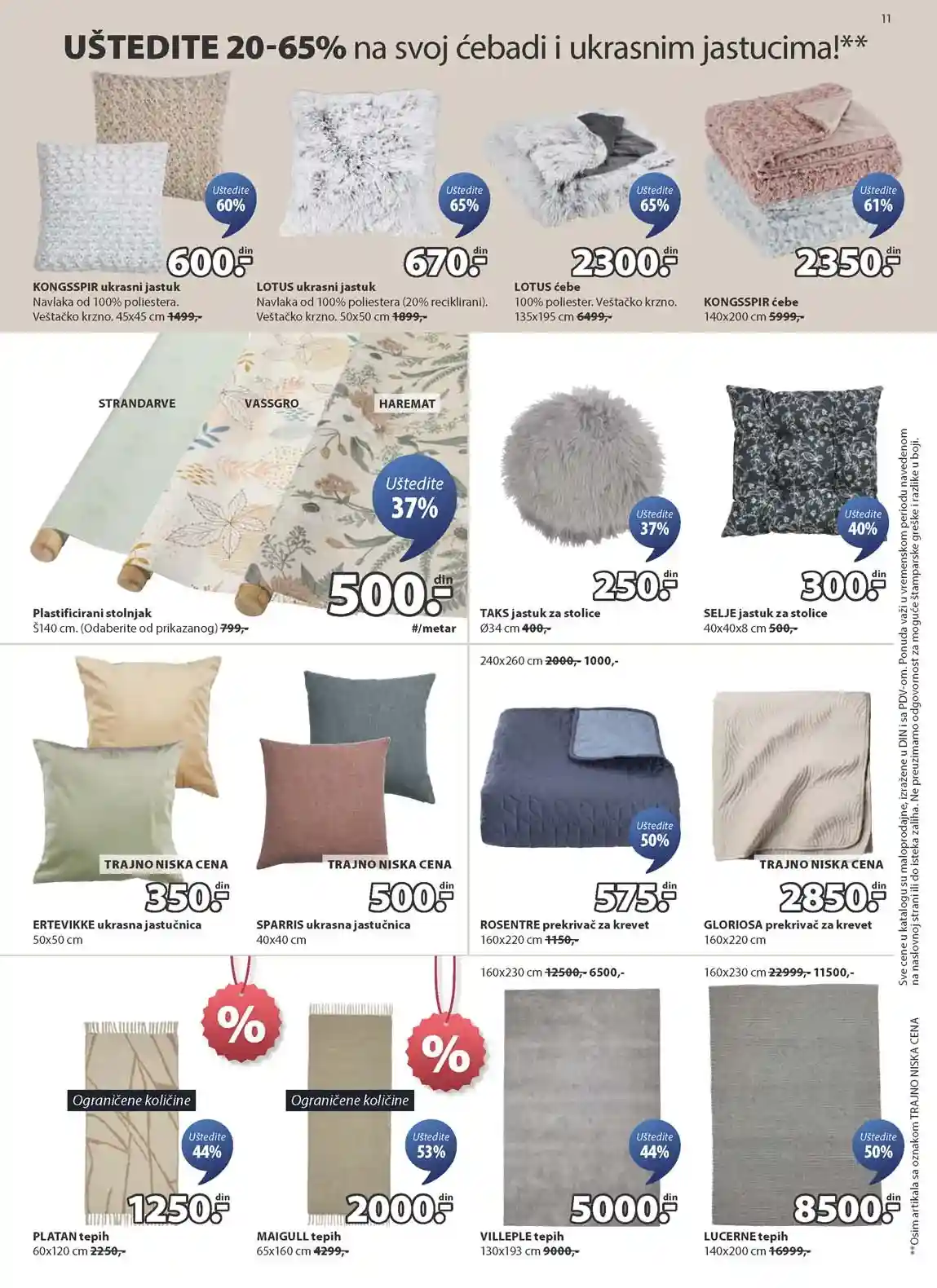 Jysk akcija sniženja Katalog