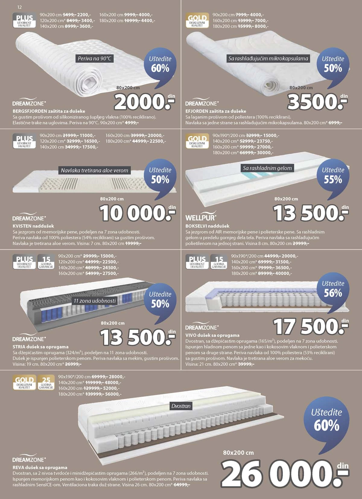 JYSK akcijska ponuda strana 12 JYSK katalog sniženja do 24.03.2026 strana 12 nameštaj i oprema za dom