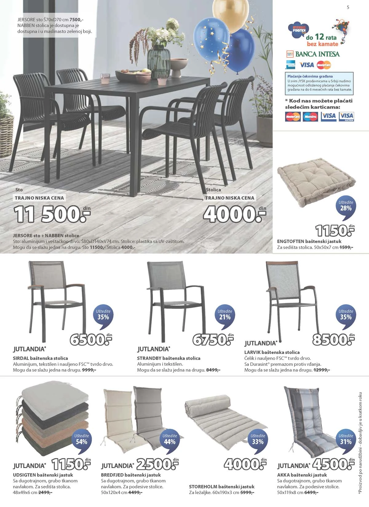 JYSK katalog nameštaja strana 5 JYSK katalog sniženja do 31.03.2026 strana 5 nameštaj i dekoracija