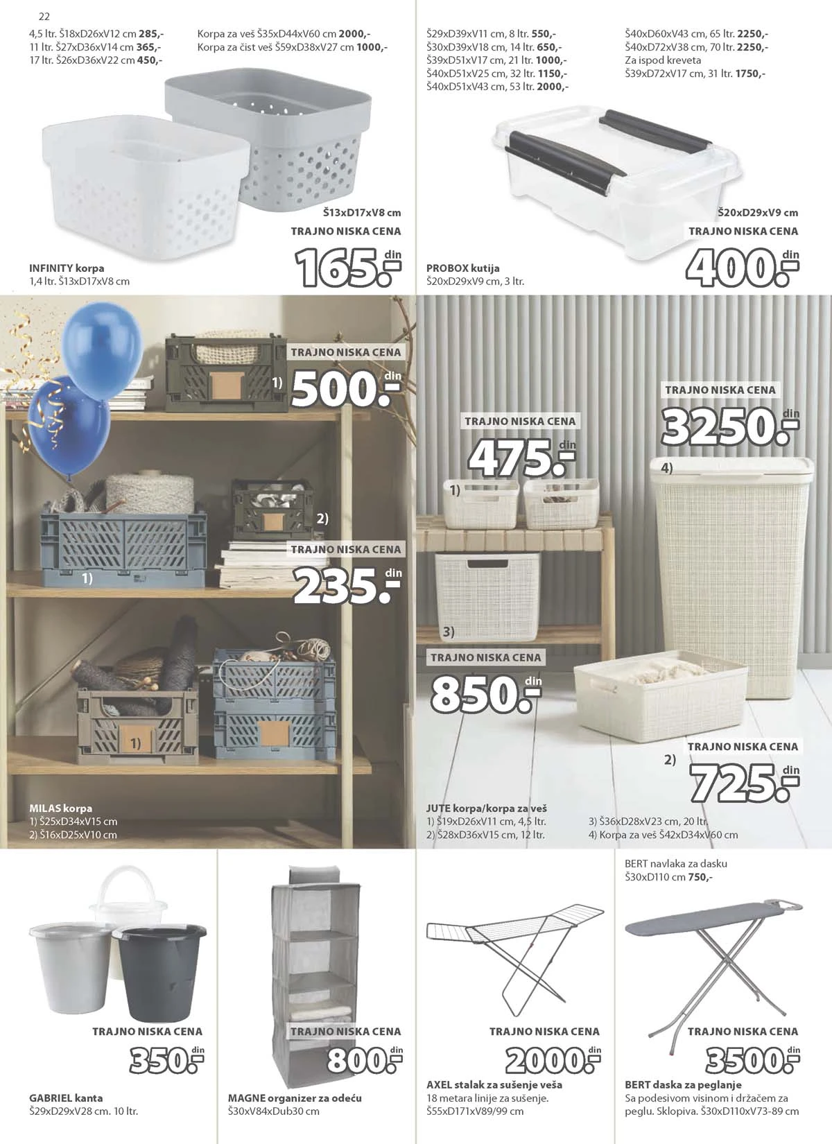 JYSK akcija strana 22 JYSK katalog sniženja do 31.03.2026 strana 22 nameštaj i dekoracija