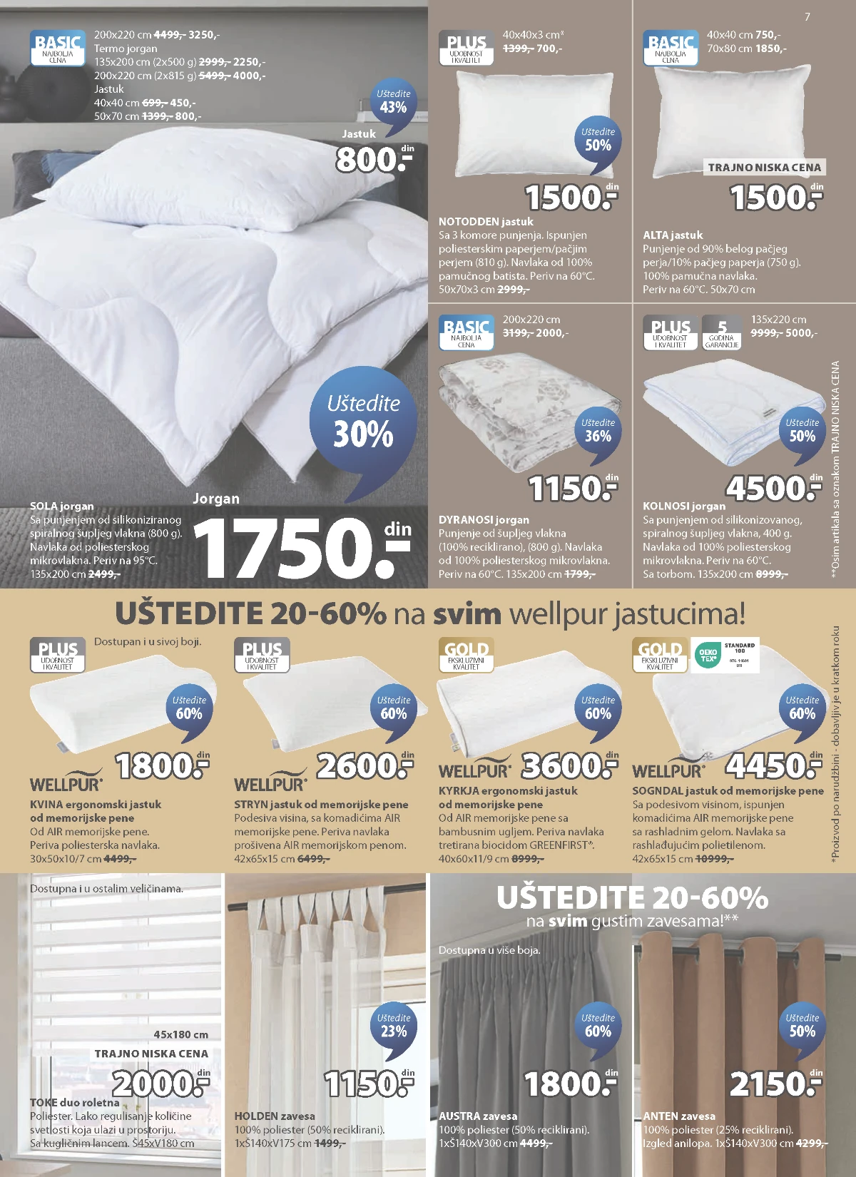 JYSK baštenski setovi stolice i garniture akcija