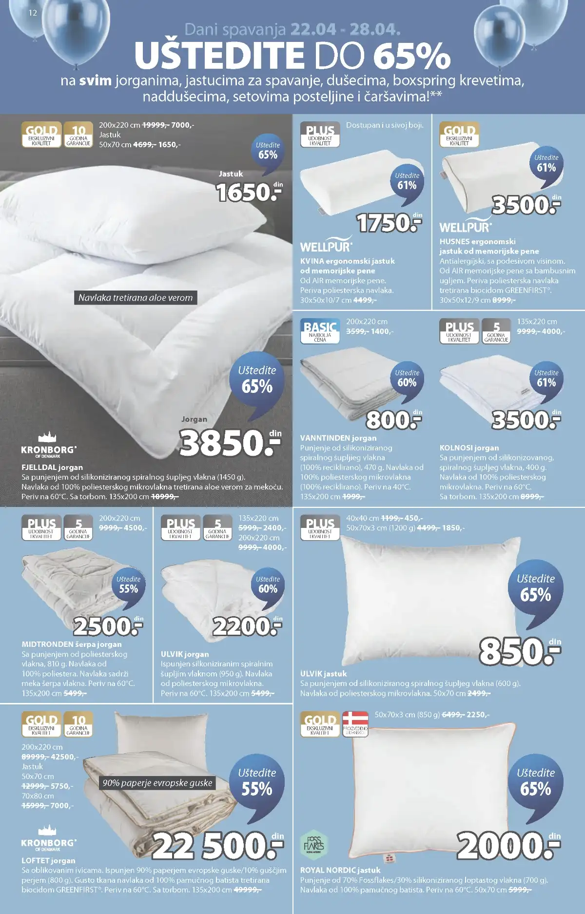 JYSK akcija do 50% baštenski setovi terasa balkon sniženja strana 12