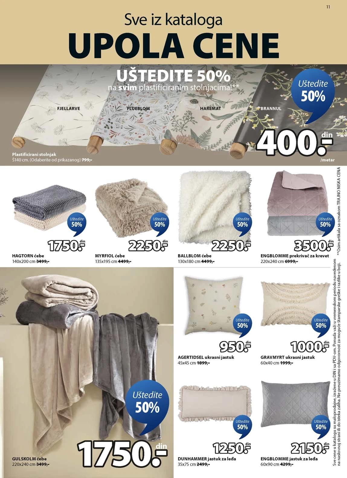 Snizenja Jysk popusti i niske cene Jysk akcija sniženja Katalog