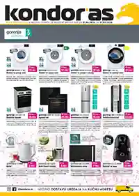 Kondor AS katalog akcija – bela tehnika i mali kućni aparati sniženja do 31.03.2026