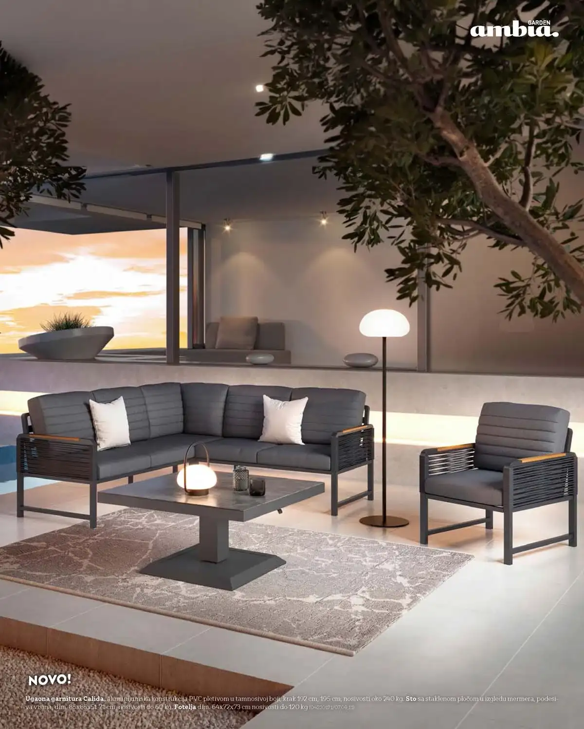 Lesnina akcija 2026 baštenski nameštaj -22% – strana 6 Lesnina katalog 2026 baštenski nameštaj sniženje 22% – strana 6