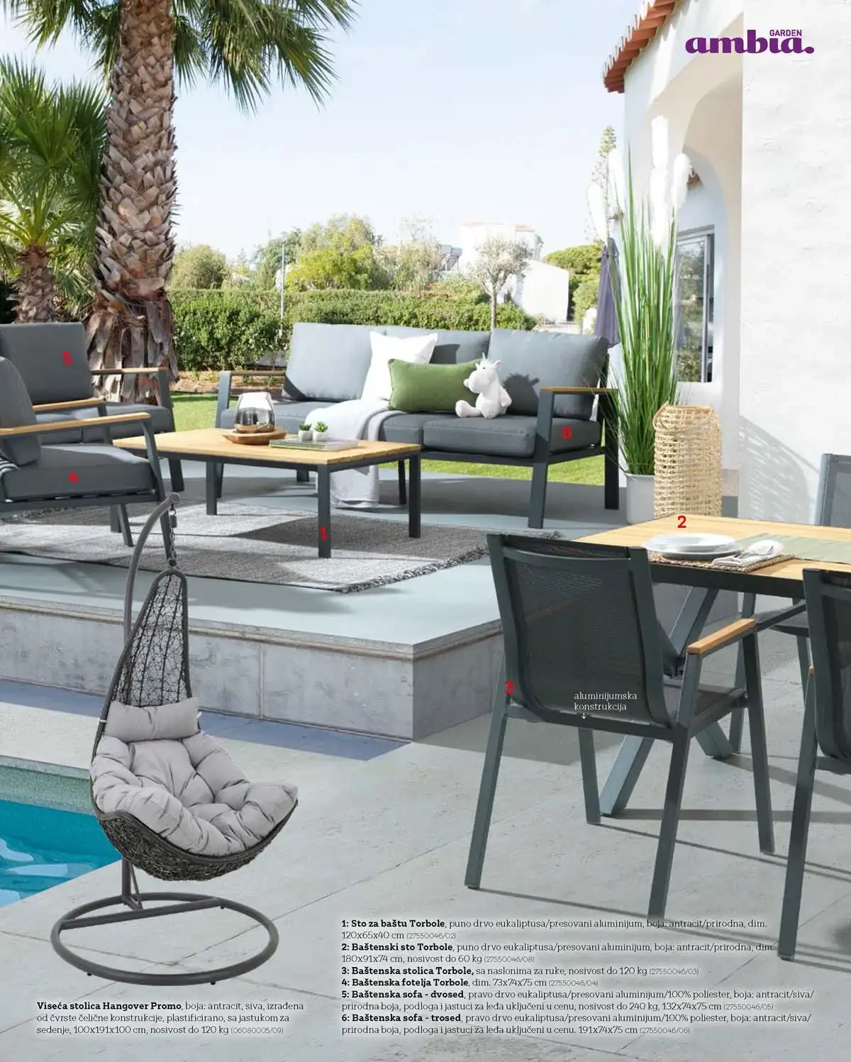 Lesnina akcija 2026 baštenski nameštaj -22% – strana 10 Lesnina katalog 2026 baštenski nameštaj sniženje 22% – strana 10