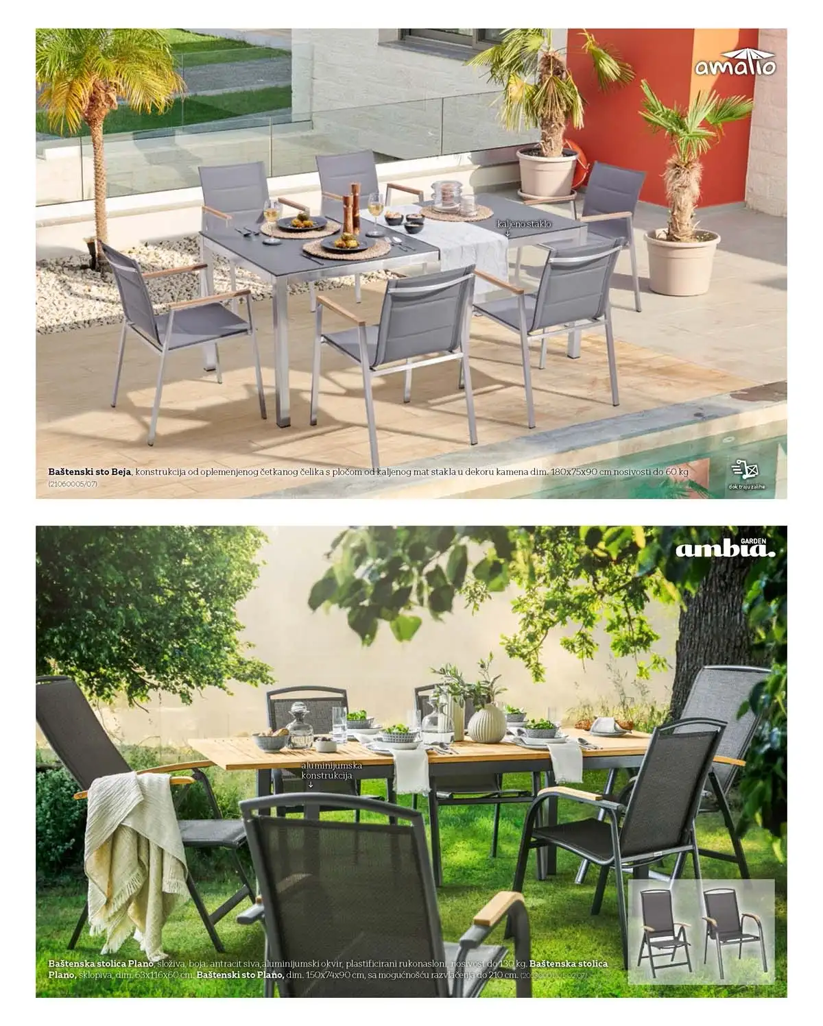 Lesnina akcija 2026 baštenski nameštaj -22% – strana 11 Lesnina katalog 2026 baštenski nameštaj sniženje 22% – strana 11