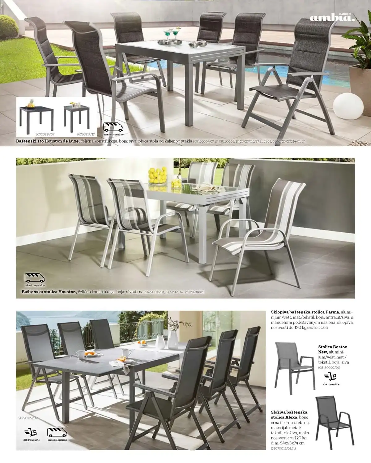Lesnina akcija 2026 baštenski nameštaj -22% – strana 12 Lesnina katalog 2026 baštenski nameštaj sniženje 22% – strana 12