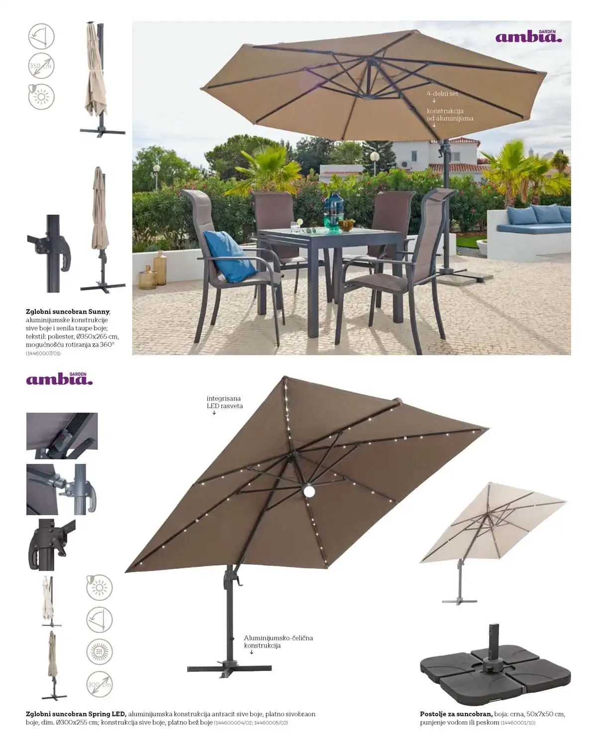 Lesnina akcija 2026 baštenski nameštaj -22% – strana 27 Lesnina katalog 2026 baštenski nameštaj sniženje 22% – strana 27