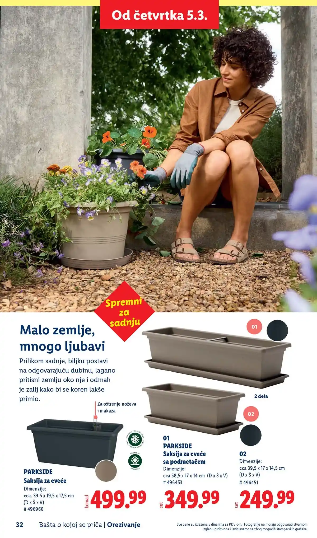 Lidl akcija sniženja Bašta o kojoj se priča